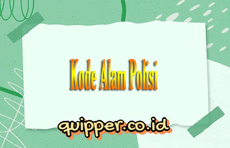 Kode Alam Polisi