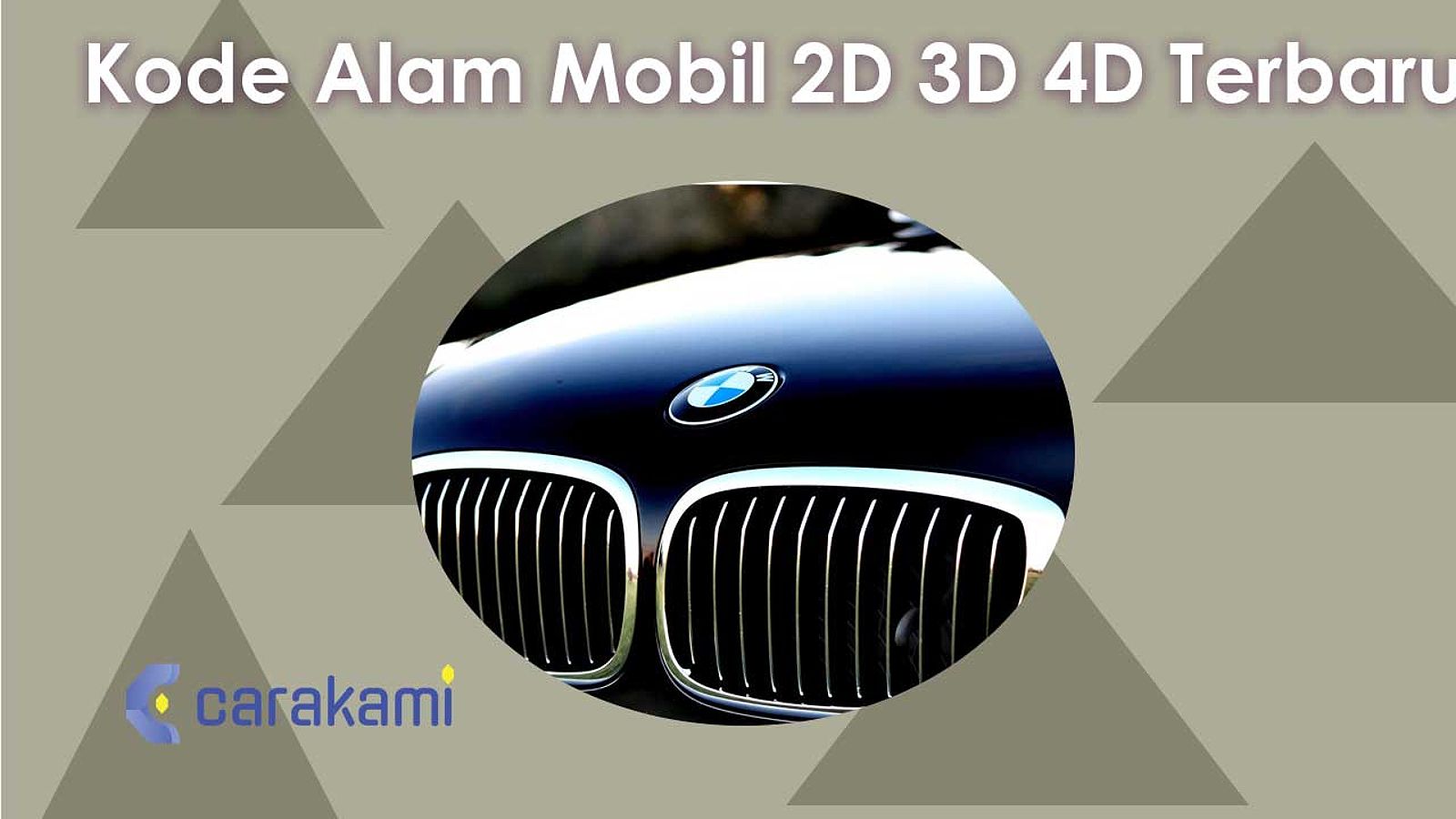 10+ Kode Alam Mobil 2D 3D 4D Terbaru 3