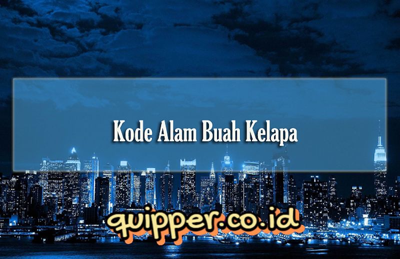 Kode Alam Buah Kelapa